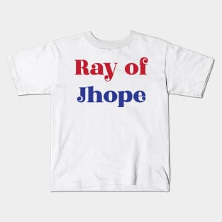 BTS ray of Jhope pun typography Kids T-Shirt